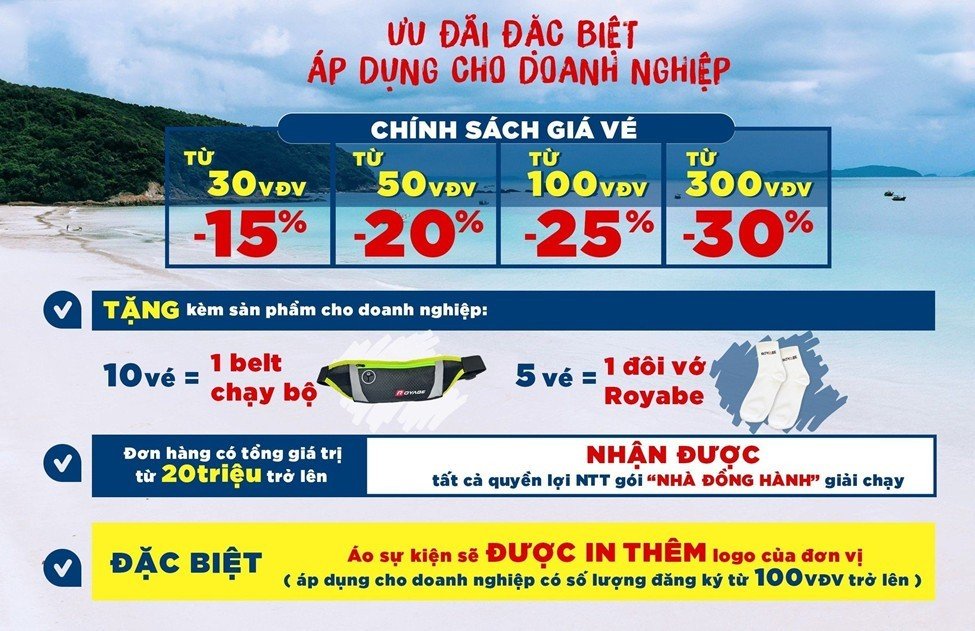 Ưu đãi đặc biệt áp dụng cho doanh nghiệp