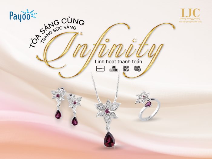 Tôn vinh khoảnh khắc đẹp cùng trang sức vàng Infinity