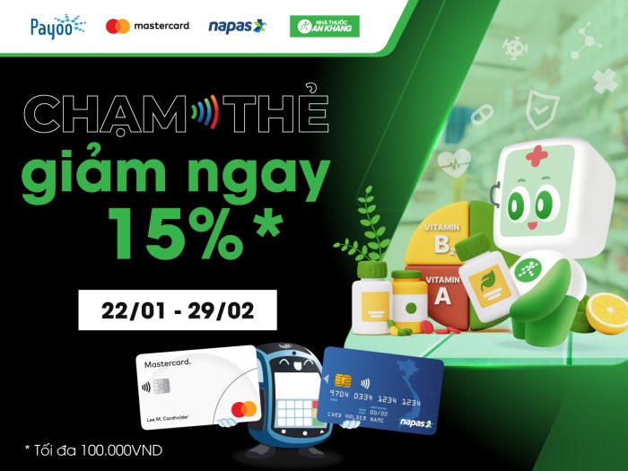 Rinh deal sức khỏe, nhà thuốc An Khang ưu đãi 15% tối đa 100.000đ