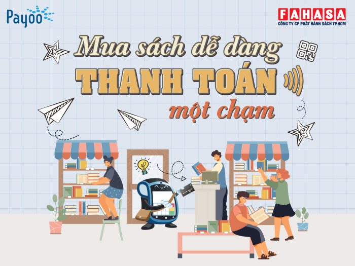 Mua sách tại FAHASA thanh toán tiện lợi qua Payoo